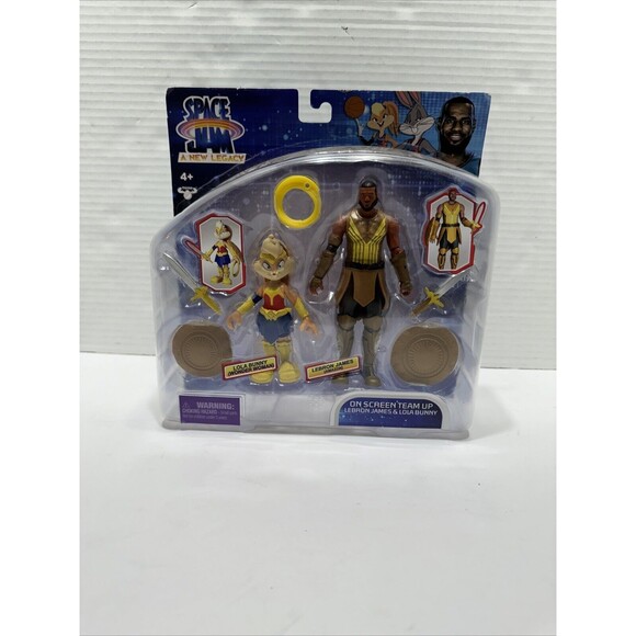 Space Jam A New Legacy Wonder Woman Lola Bunny Amazon Labron James Action Figure - Picture 1 of 13